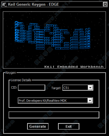 keil uvision5注冊機(jī)