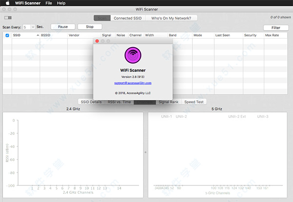 wifi scanner for mac 破解版