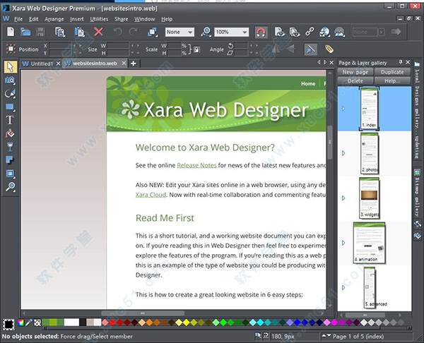 Xara Web Designer