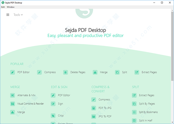 Sejda PDF Desktop Pro