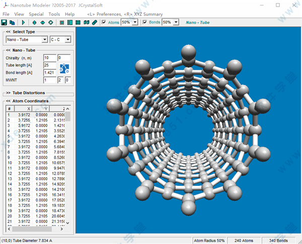 Nanotube Modeler免費(fèi)破解版