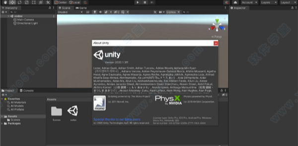 Unity Pro 2021精簡(jiǎn)破解版