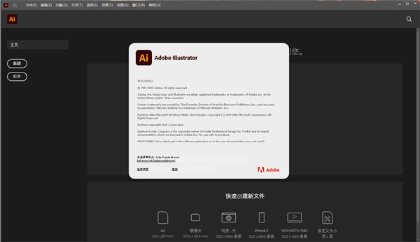 Adobe Illustrator 2021綠色精簡版